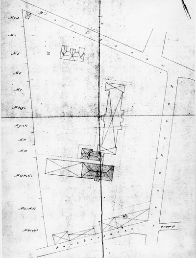 Lasarettsområdet 1884, Lasarettet i Lund